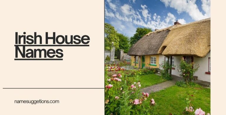 Irish House Names