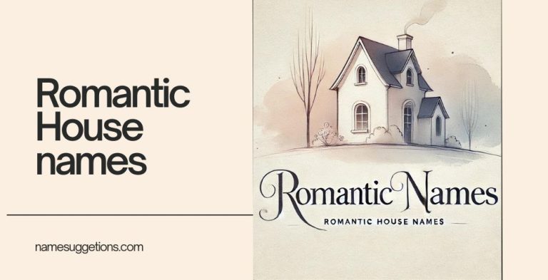 Romantic House Names