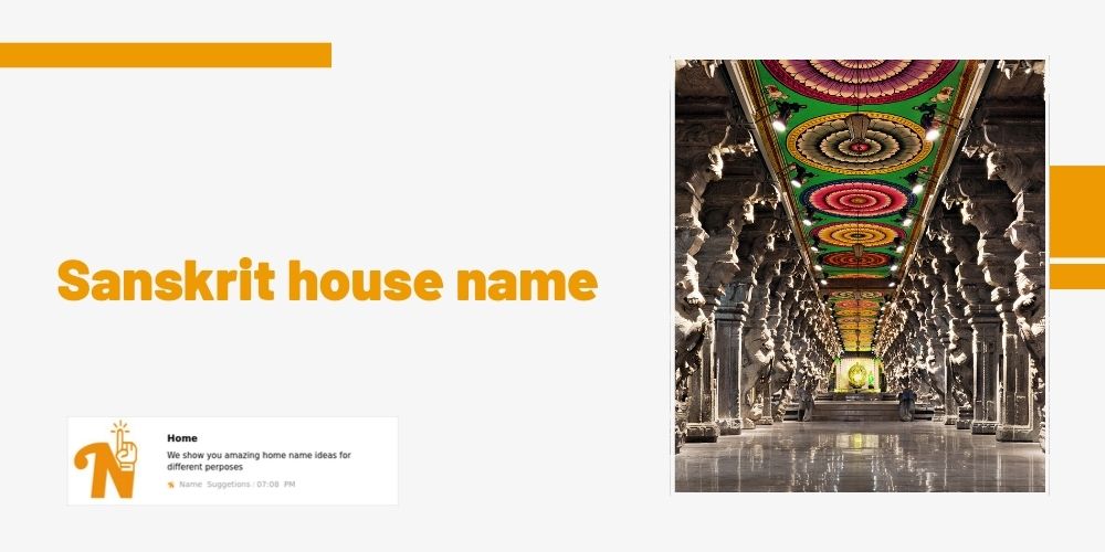 Sanskrit house name